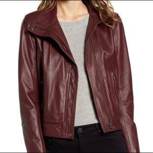 Chelsea28 Leather Moto Jacket